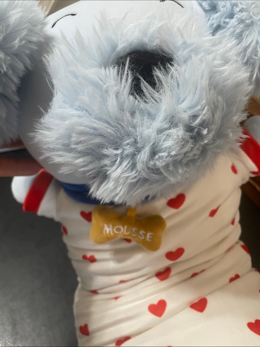 Pillowfort weighted Schnauzer Plush NWT 4lbs Approx 35 inches long